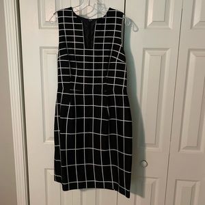 Never worn, size 14 by Heidi Wiesel, black/ white